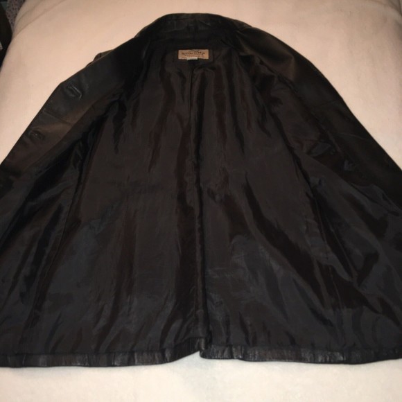 genuine Sonoma jean companies leather coat women’s size small - Picture 5 of 13